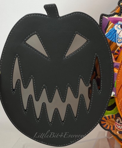 Loungefly Nightmare Before Christmas EXCLUSIVE GITD Cameo Mini Backpack & Wallet - Picture 8 of 24