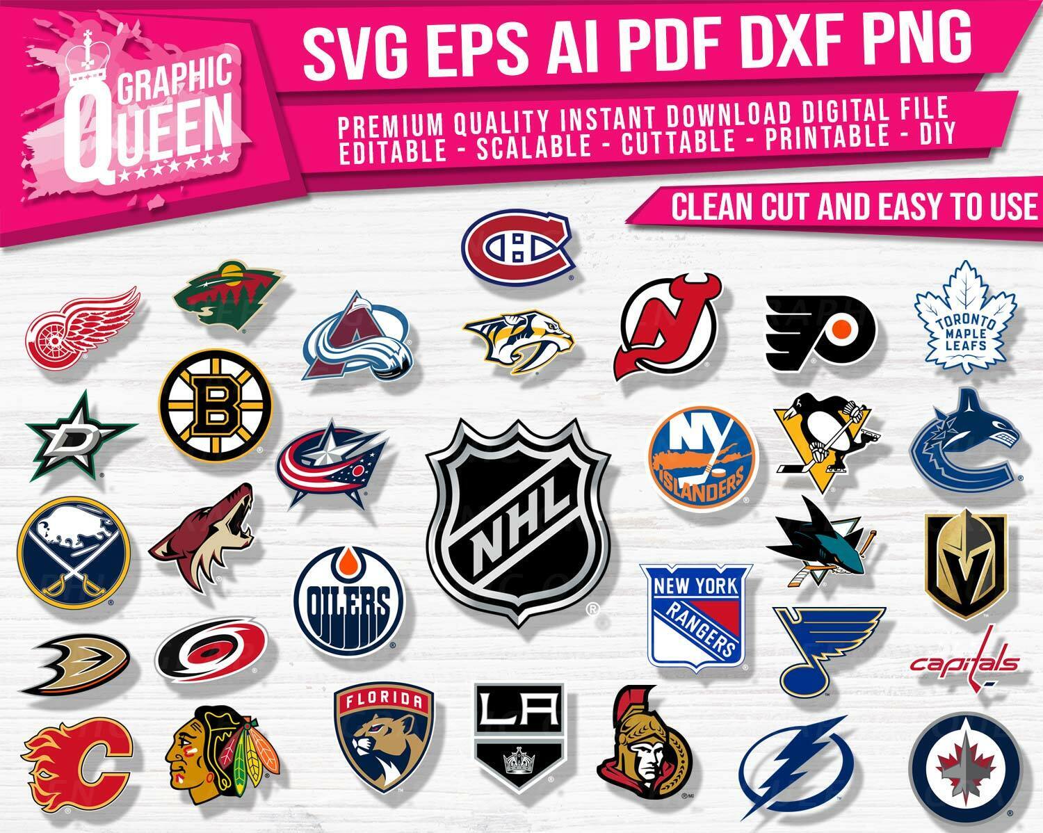 NHL Logos Hockey Team Logos