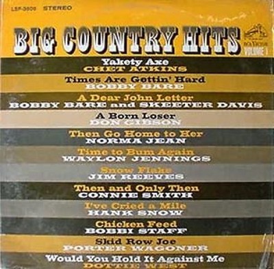 BIG COUNTRY HITS - RCA - V.A. LP - 1966 - IN SHRINK