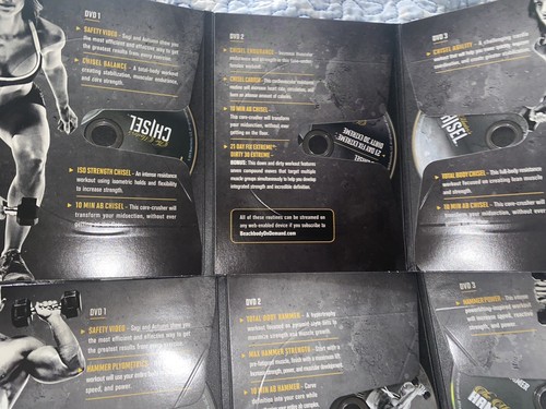 The Masters Hammer & Chisel Workout DVD Series - Great Condition Plus Bonus DVD - Picture 8 of 10