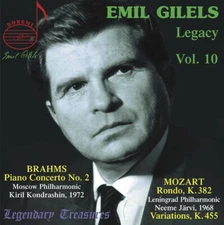 Legacy 10 by Brahms / Gilels, Emil (CD, 2013)