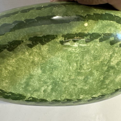 Mcness Mold Ceramic Handled Watermelon Basket Serving Fruit Dish Centerpiece E4 - Picture 6 of 19