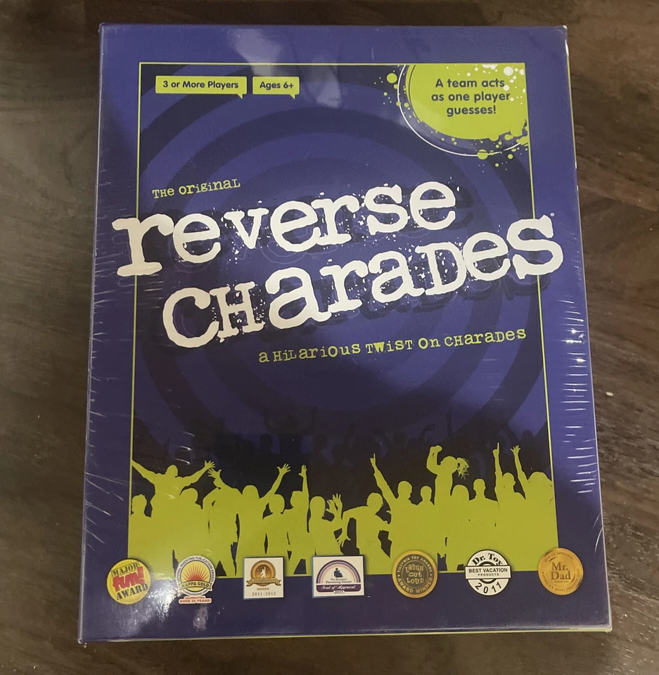 The Original Reverse Charades: A Hilarious Twist On Charades Game - NEW SEALED - Image 4 of 4