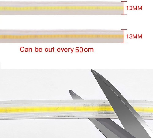 Tira De Luces LED COB De Alta Densidad 288LED IP67 Impermeable Flexible 220V - Imagen 3 de 14