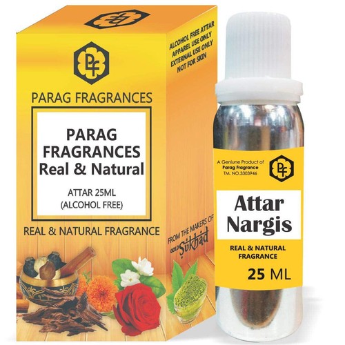 Parag Fragrances Profumo Di Lunga Durata Nargis Attar Per Unisex 25ml