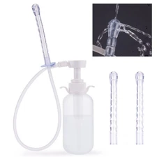 Reusable Douche Enema Pump Anal Vaginal Colon Rectal Cleaner Enema Bag Bottle