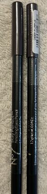 2 Boots No7 Stay Perfect Amazing Eyeliner Pencil Deep Purple Waterproof Lot Of 2