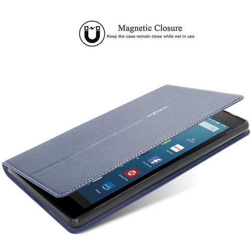 Folio Leather Cover Case Stand For Amazon All-New Fire HD 8 Tablet 8th Gen 2018 - Photo 31/37