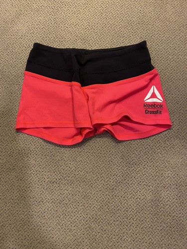 Womens New Reebok Crossfit Games Spandex Compression Shorts XS Pink | eBay