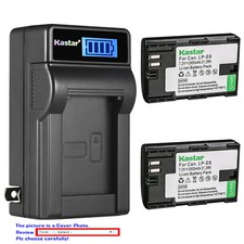 Kastar Battery LCD Wall Charger for Canon LP-E6 LP-E6N LC-E6 Canon EOS 6D Camera