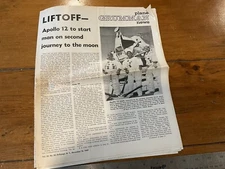 ORIGINAL NOV 1969 GRUMMAN PLANE NEWS PUBLICATION - APOLLO 12