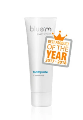 blueM Zahncreme, Implantat care, 75ml, Fluorid frei