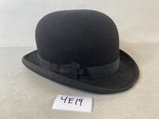Woodrow Of Piccadilly Vintage Black Hat Cap Styled For Austin Reed 4E19