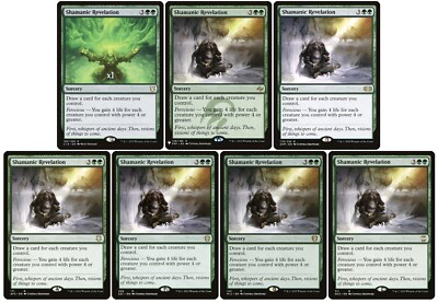 MTG C19 MB1 2XM C21 AFC MIC NCC Shamanic Revelation MINT (SELECT)
