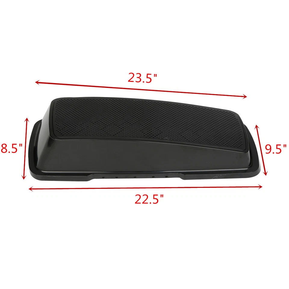 Alforje 6x9 tampas de alto-falantes duplos para Harley Electra Road King Street Glide 94-13 - Imagem 4 de 4