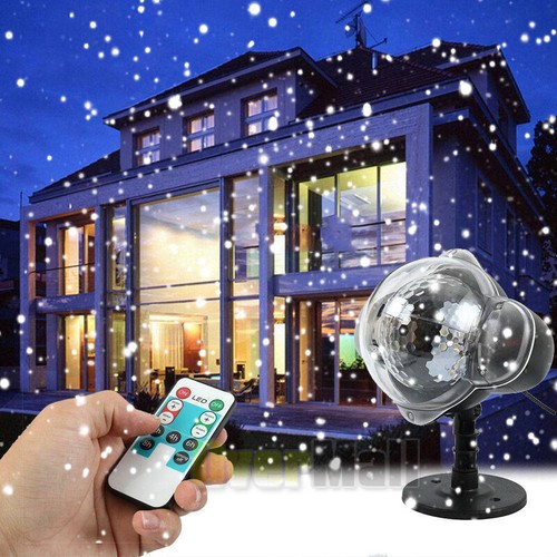 Snow Falling LED Light Projector Moving 