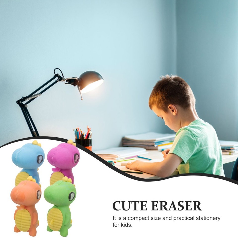 15Pcs Gift Bag Eraser Detachable Kids Eraser Colorful Cartoon Eraser ...