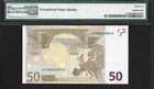 European Union/Italy 50 Euro 2002 PMG 65 EPQ UNC Pick #17s Serial Prefix "S" — photo 2
