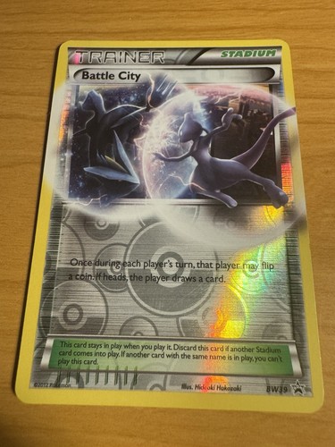 Battle City BW39 Black & White Holo