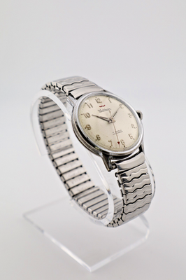 Waltham 腕時計 W8601016 ステンレススチール Vintage Waltham 1961 Sea Commando 17J AS1686 Swiss Manual Wind