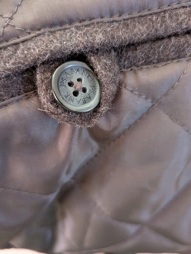 Jos. A. Bank Men’s Wool Blend Quilted Lining Car Coat Jacket Size Small image 9