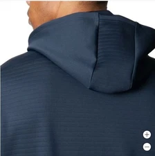 Brand New MEN'S Spyder Full Zip Hoodie BLUE  XL 2XL 3XL