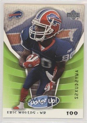 2004 Upper Deck Power Up! Green 100 Eric Moulds #12 0q3