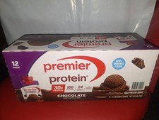12 Of Premier Protein Shake, Chocolate, 30g Protein, No Added Sugar, 24 Vitamins