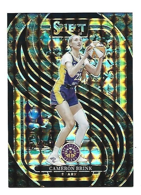 2025 WNBA Select Cameron Brink Black Finite One of One 1/1 - Sparks