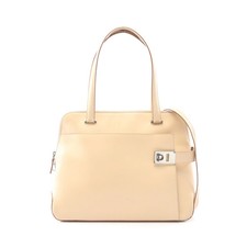 Salvatore Ferragamo Gancini Borsa a mano Tote Bag Pelle Beige 2WAY