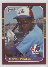 1987 Donruss Opening Day Box Set Alonzo Powell #93 0f3j