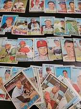 1967 Topps Baseball Card Lot - 66 Different - W/ Chuck Hiller and Don McMahon