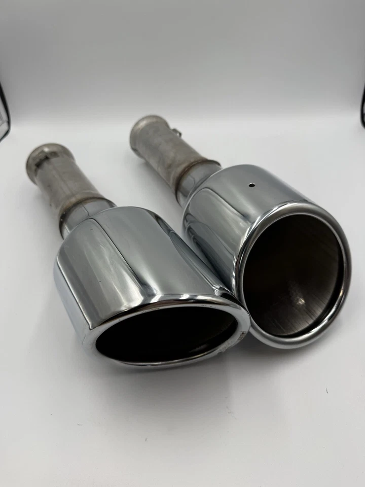 NUEVO OEM DODGE RAM 1500 doble escape acero inoxidable tubo de escape puntas par mopar 2009-18 Foto 4 de 4