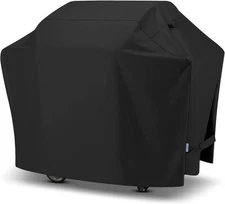 SunPatio BBQ Grill Cover 70 Inch, Outdoor Heavy Duty 70 black 