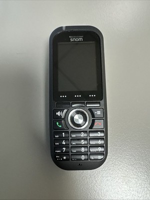 Snom M70 DECT-Handset inkl. Ladestation & Netzteil - Schwarz (00004423)