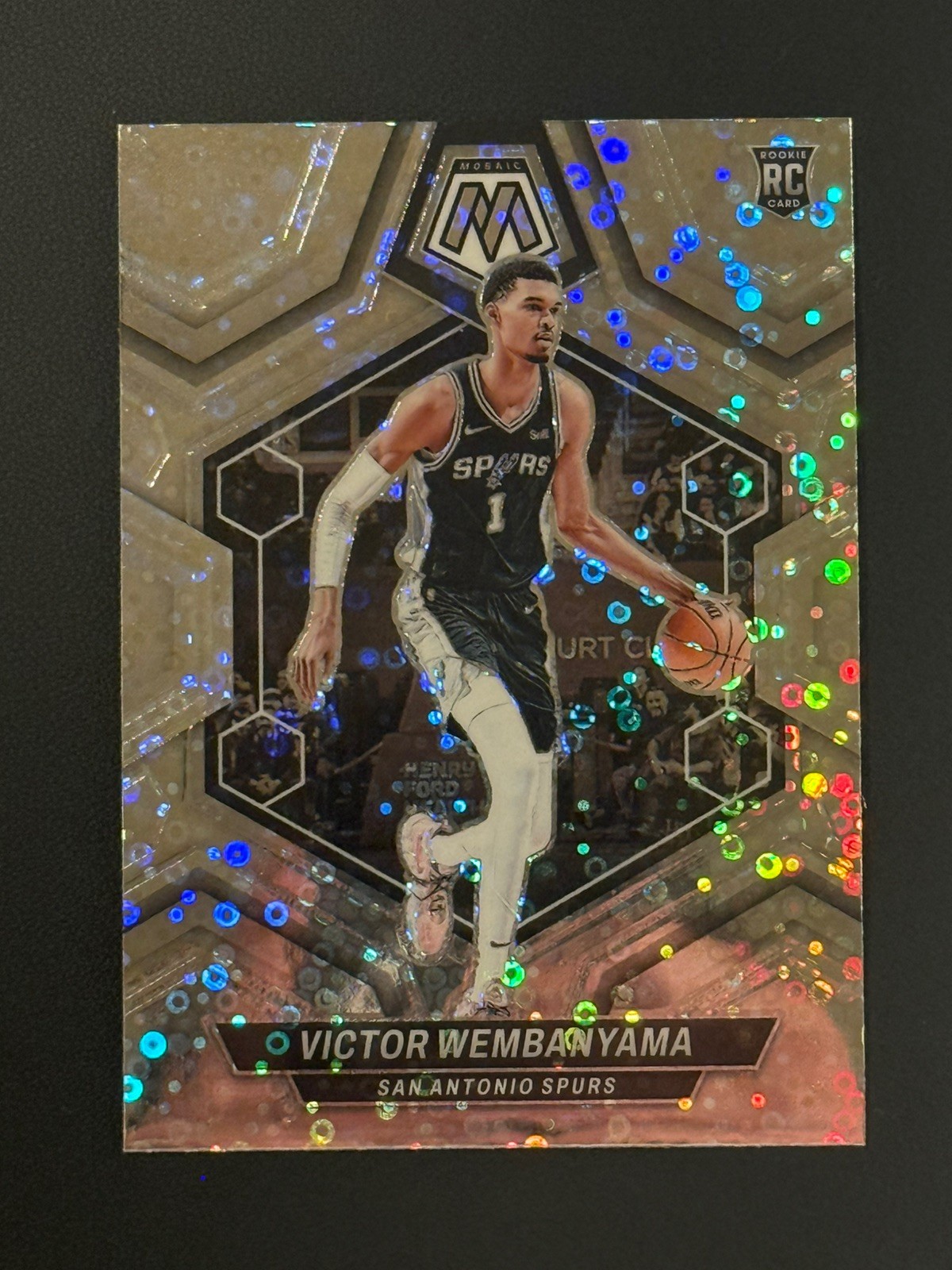 2023-24 Panini Mosaic Fast Break Silver #238 Victor Wembanyama RC Rookie