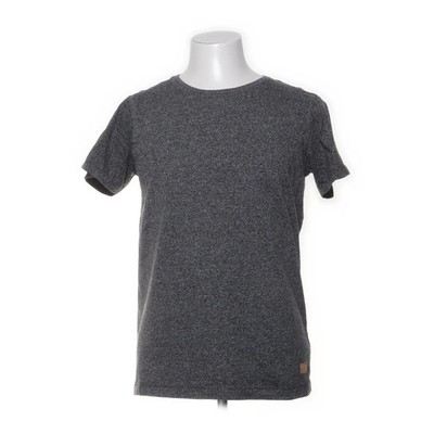 Lindbergh White, T-shirt, Größe: M, Grau, Baumwolle/Polyester, Fischgräte #0a0