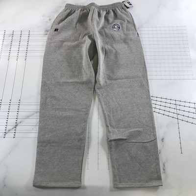 Russell Athletic Sweatpants Mens XL Gray Dri-Power Fleece Elastic Waist Pockets