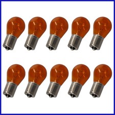 10x 12V PY21W Gelb Glühlampe Glühbirne Blinkerbirne Blinklicht Blinker Orange