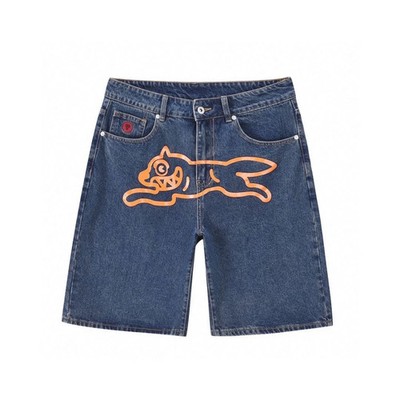 BBC Denim Shorts IceCream Run Dog Classic Jeans Unsex Teens Casual Denim Shorts