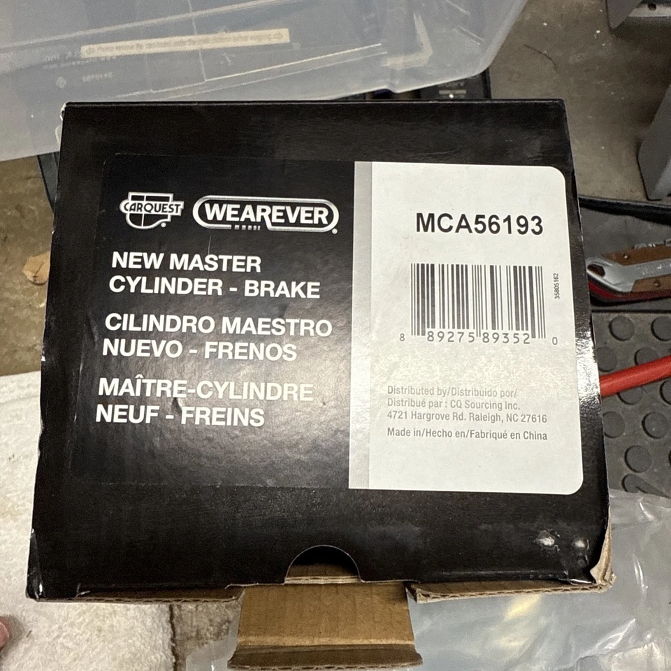 Cilindro maestro de freno Raybestos MC36237 AMC Jeep Foto 3 de 3