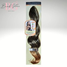 Innocence Brazilian body wave EZ Crochet Color: T1B/27
