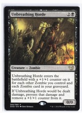 Unbreathing Horde Duel Decks: Blessed vs. Cursed Regular