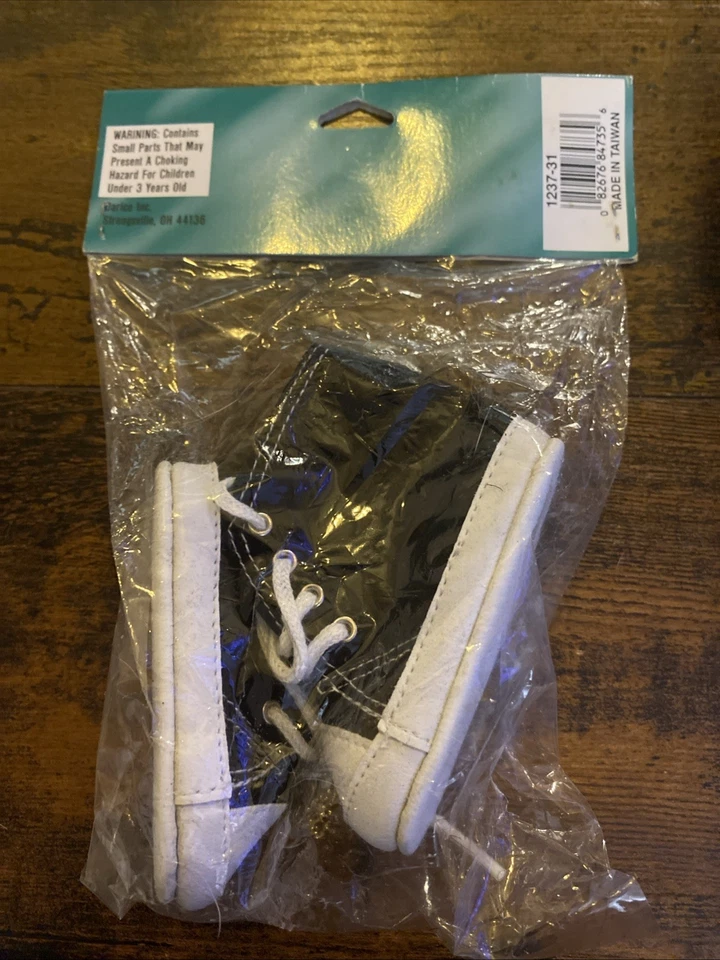 Syndees Crafts 娃娃鞋 尺寸 L 黑色 & Darice 黑色 高帮鞋 全新带盒 — 第 4/4 张图片