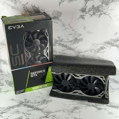 EVGA Nvidia GeForce GTX 1660 Ti SC Ultra - 6GB GDDR6 - Graphics Card