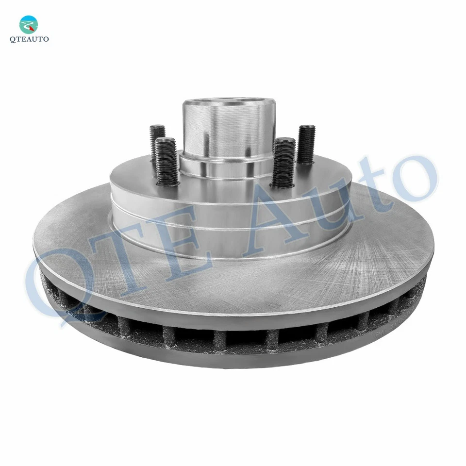 Front 295mm Brake Rotors and Hub Assembly For 1992-1999 Chevrolet C1500 Suburban - Image 3 of 4