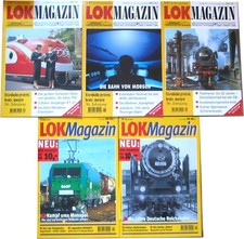 Konvolut Eisenbahn Modellbahn Journal Zeitschrift Lok Magazin Jahrgang 1997/2000