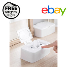 Wet Tissue Box Wipes Dispenser Portable Wipes Napkin Storage Box Holder Containe