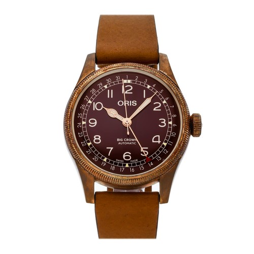 Oris Big Crown Pointer Date Bronze Auto 40mm Red 01 754 7741 3168-07 5 20 58BR