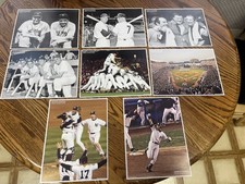 Set Of 8 New York Daily News Yankee Legends Series 8 1/2” x 11” Near Mint